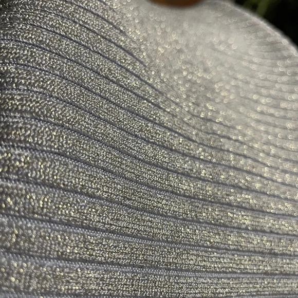 Guess Marciano - Lavender Purple and Gold Bodycon Midi Dress - Picture 11 of 12